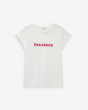 Grace and Mila White Cotton Prosecco T-shirt