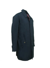 MEN’S NAVY MAC COAT