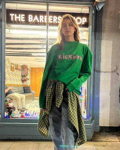 Unisex Kickers Green Logo Sweatshirt