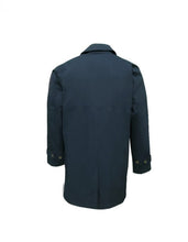 MEN’S NAVY MAC COAT